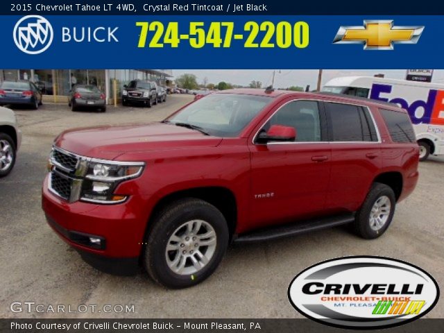 2015 Chevrolet Tahoe LT 4WD in Crystal Red Tintcoat