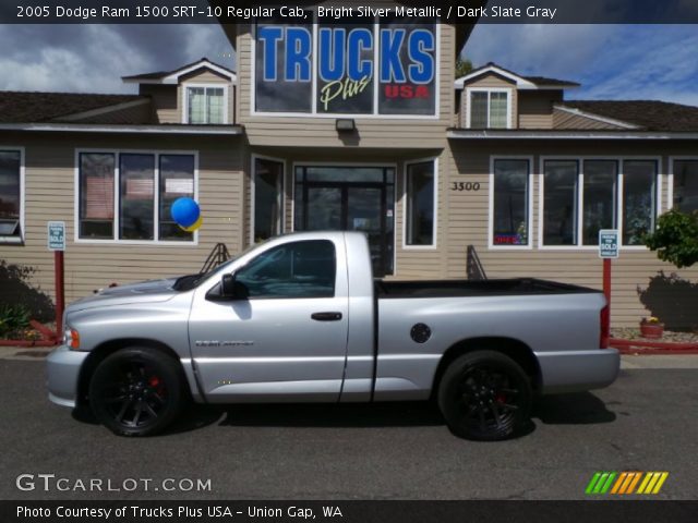 2005 Dodge Ram 1500 SRT-10 Regular Cab in Bright Silver Metallic