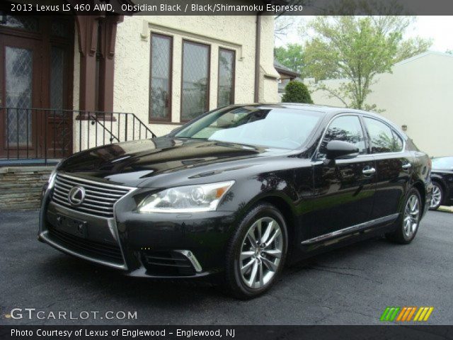 2013 Lexus LS 460 AWD in Obsidian Black