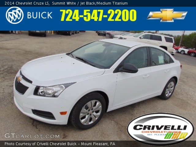 2014 Chevrolet Cruze LS in Summit White