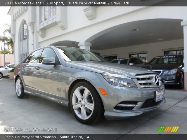 2011 Mercedes-Benz C 300 Sport in Palladium Silver Metallic
