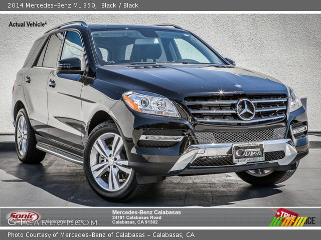 2014 Mercedes-Benz ML 350 in Black