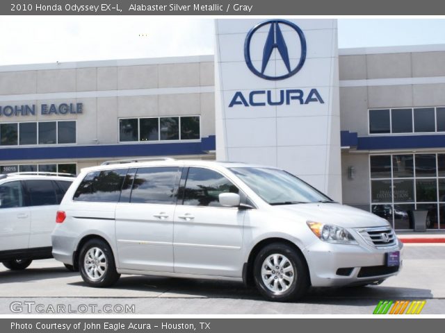 2010 Honda Odyssey EX-L in Alabaster Silver Metallic