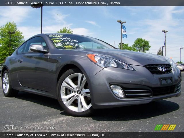 2010 Hyundai Genesis Coupe 3.8 Coupe in Nordschleife Gray