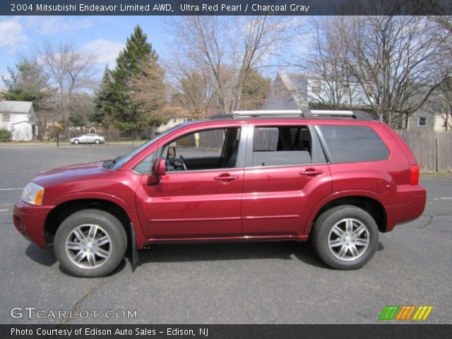 2004 Mitsubishi Endeavor Limited AWD in Ultra Red Pearl