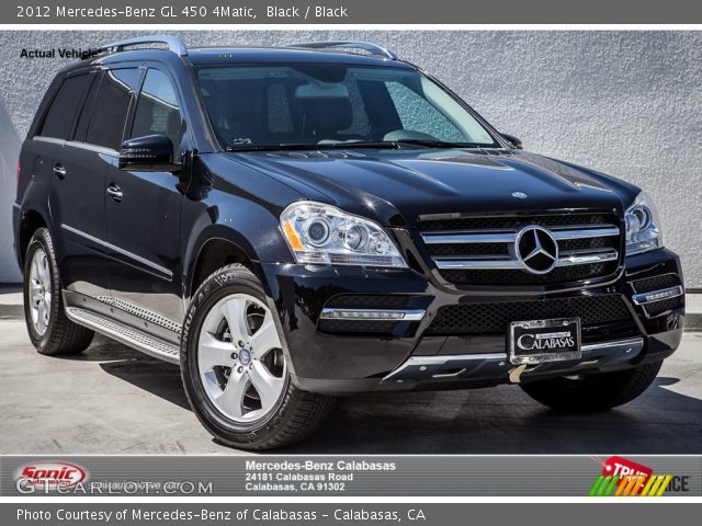 2012 Mercedes-Benz GL 450 4Matic in Black