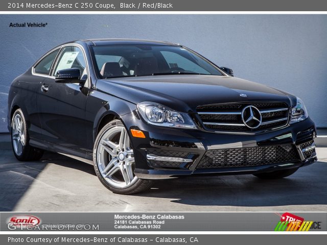 2014 Mercedes-Benz C 250 Coupe in Black