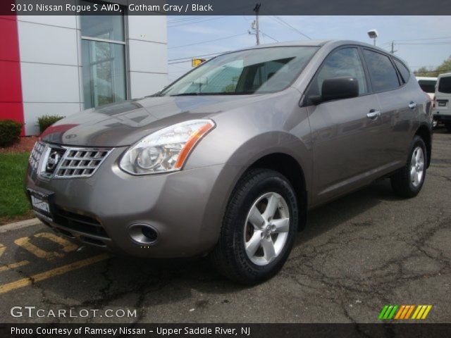 2010 Nissan Rogue S AWD in Gotham Gray
