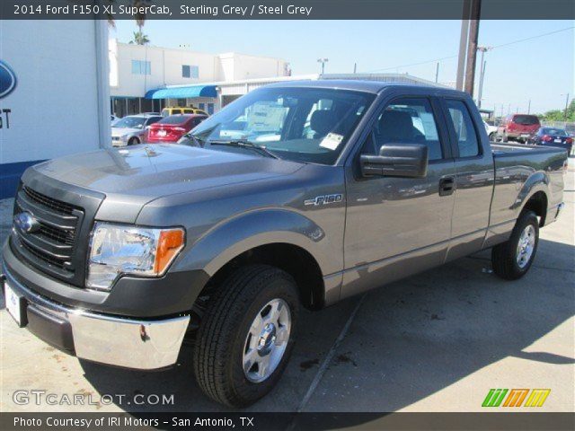 2014 Ford F150 XL SuperCab in Sterling Grey