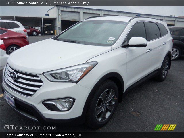 2014 Hyundai Santa Fe GLS in Monaco White