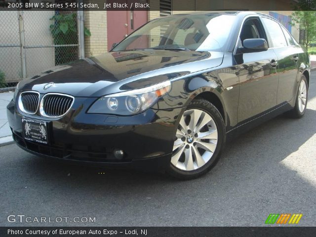 2005 BMW 5 Series 545i Sedan in Jet Black