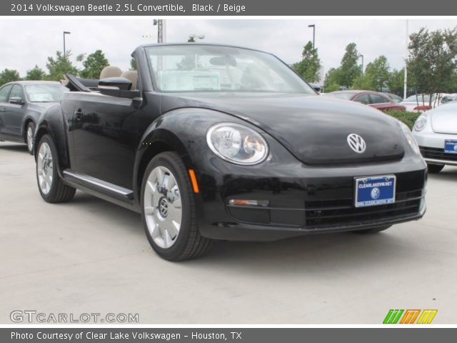2014 Volkswagen Beetle 2.5L Convertible in Black