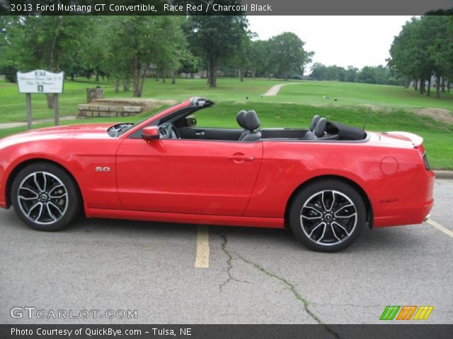 2013 Ford Mustang GT Convertible in Race Red