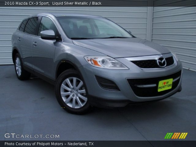 2010 Mazda CX-9 Sport in Liquid Silver Metallic