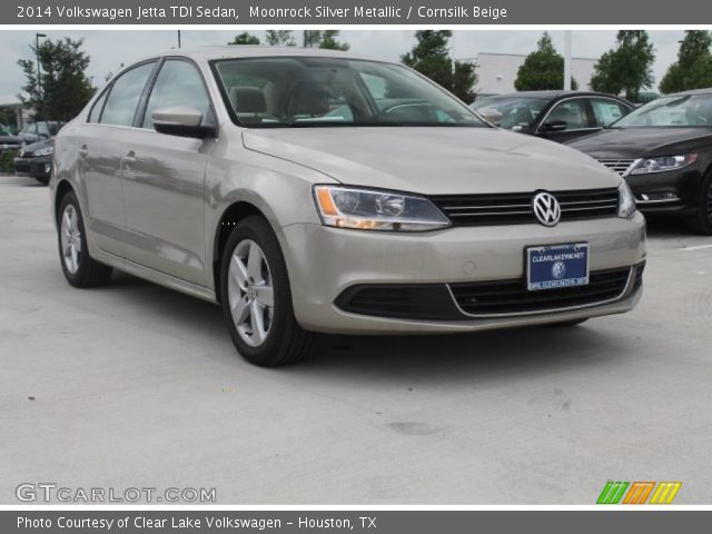 2014 Volkswagen Jetta TDI Sedan in Moonrock Silver Metallic