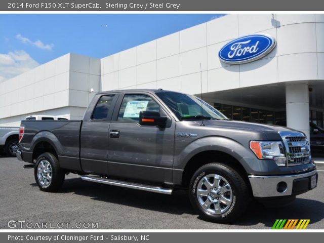 2014 Ford F150 XLT SuperCab in Sterling Grey