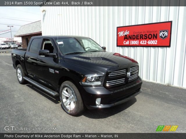 2014 Ram 1500 Sport Crew Cab 4x4 in Black