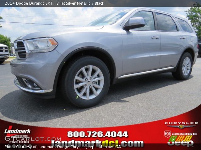 2014 Dodge Durango SXT in Billet Silver Metallic