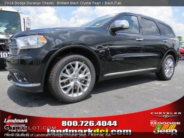 2014 Dodge Durango Citadel in Brilliant Black Crystal Pearl