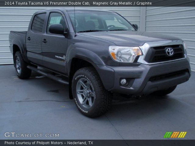 2014 Toyota Tacoma V6 Prerunner Double Cab in Magnetic Gray Metallic