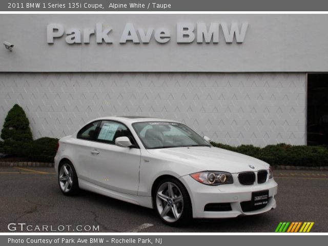 2011 BMW 1 Series 135i Coupe in Alpine White