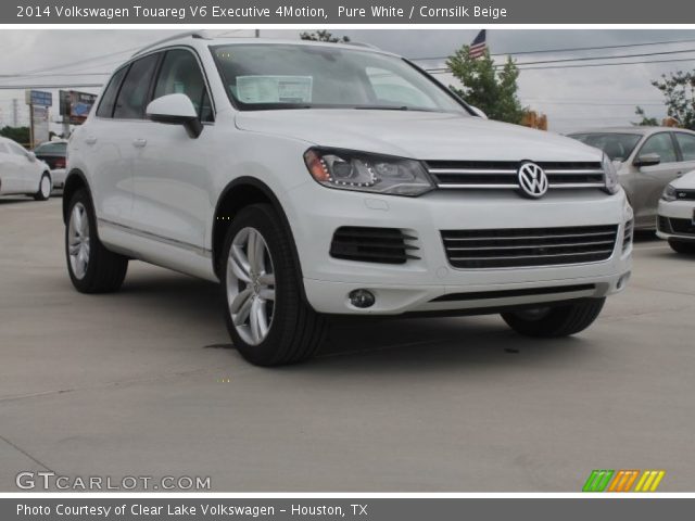 2014 Volkswagen Touareg V6 Executive 4Motion in Pure White