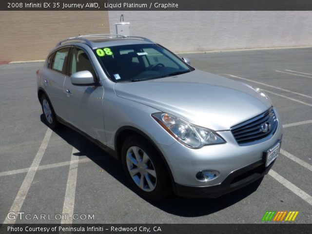 2008 Infiniti EX 35 Journey AWD in Liquid Platinum