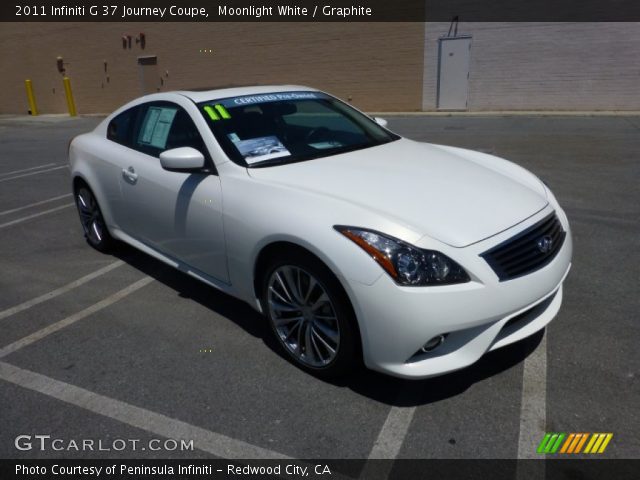 2011 Infiniti G 37 Journey Coupe in Moonlight White