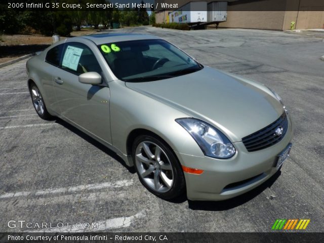 2006 Infiniti G 35 Coupe in Serengeti Sand Metallic