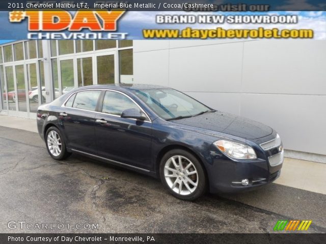 2011 Chevrolet Malibu LTZ in Imperial Blue Metallic