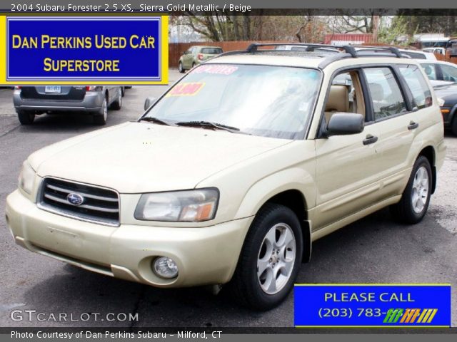 2004 Subaru Forester 2.5 XS in Sierra Gold Metallic