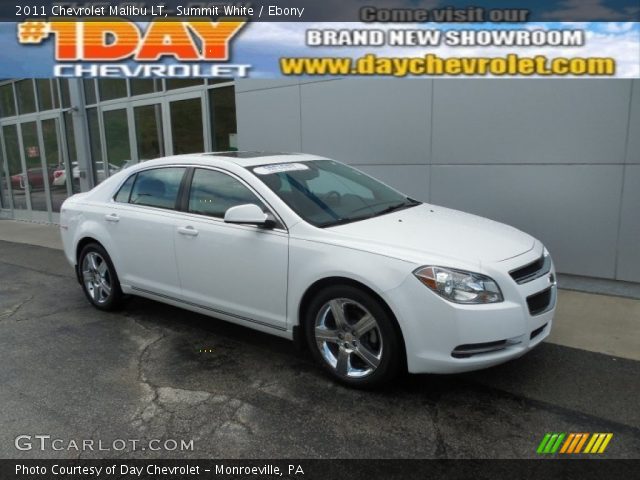 2011 Chevrolet Malibu LT in Summit White