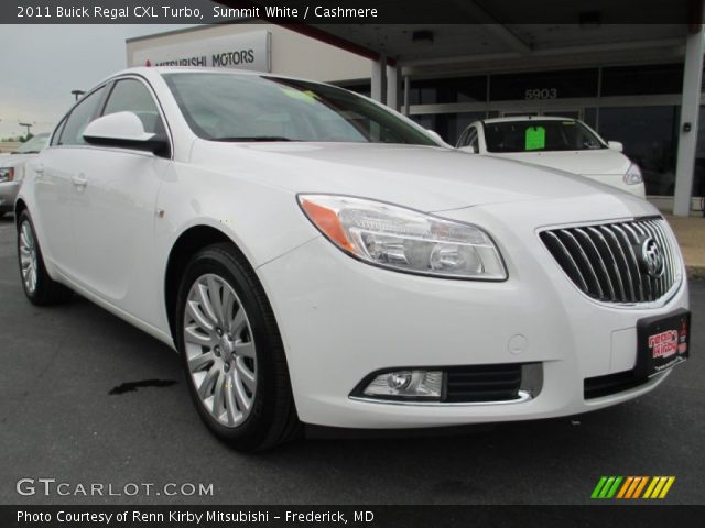 2011 Buick Regal CXL Turbo in Summit White