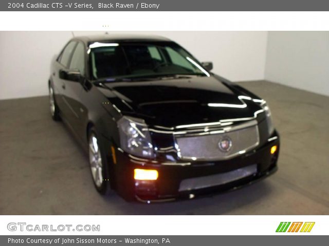 2004 Cadillac CTS -V Series in Black Raven