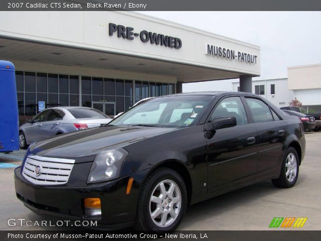2007 Cadillac CTS Sedan in Black Raven