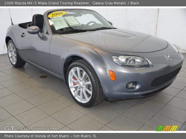 2006 Mazda MX-5 Miata Grand Touring Roadster in Galaxy Gray Metallic