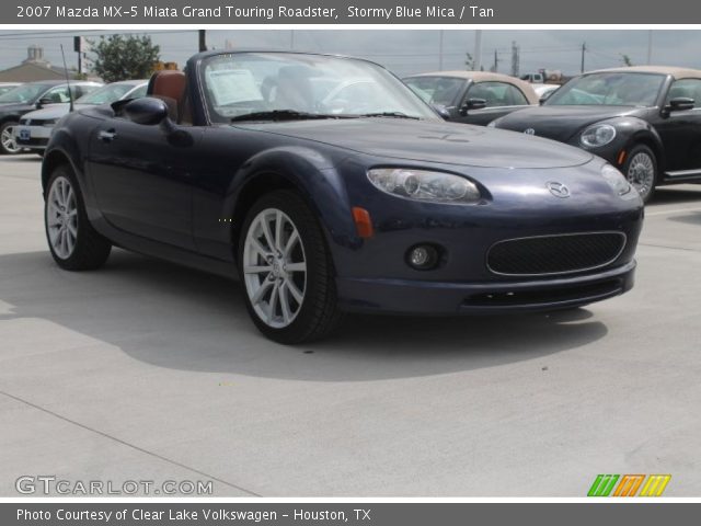 2007 Mazda MX-5 Miata Grand Touring Roadster in Stormy Blue Mica