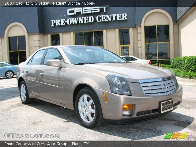 2007 Cadillac CTS Sedan in Radiant Bronze