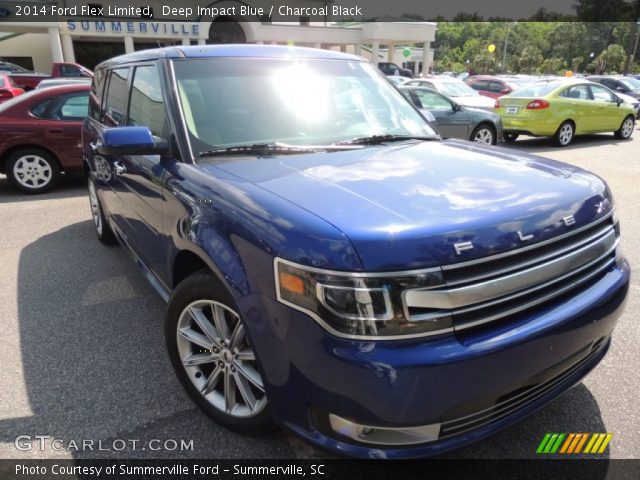 2014 Ford Flex Limited in Deep Impact Blue