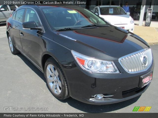 2010 Buick LaCrosse CXS in Carbon Black Metallic