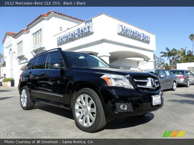 2012 Mercedes-Benz GLK 350 in Black