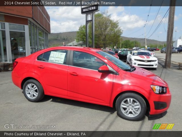 2014 Chevrolet Sonic LT Sedan in Red Hot