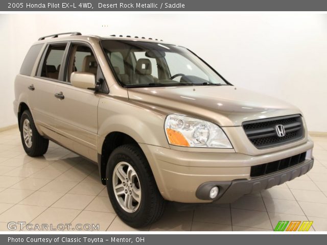 2005 Honda Pilot EX-L 4WD in Desert Rock Metallic