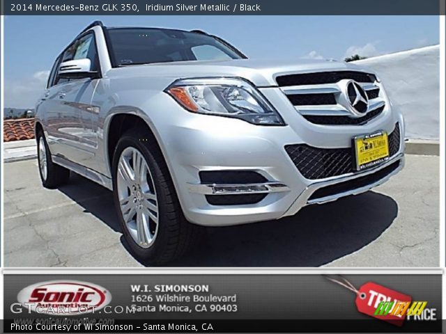 2014 Mercedes-Benz GLK 350 in Iridium Silver Metallic