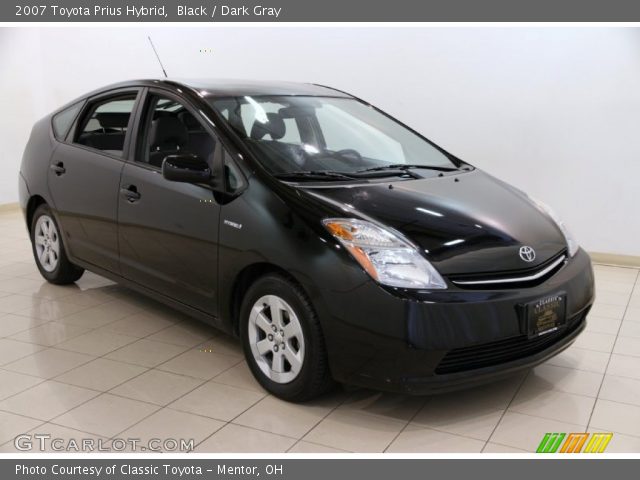 2007 Toyota Prius Hybrid in Black