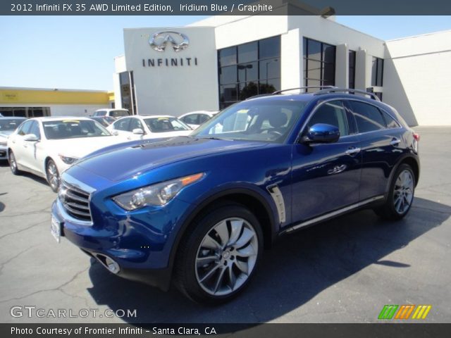 2012 Infiniti FX 35 AWD Limited Edition in Iridium Blue
