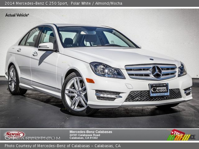 2014 Mercedes-Benz C 250 Sport in Polar White