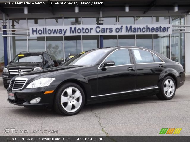 2007 Mercedes-Benz S 550 4Matic Sedan in Black