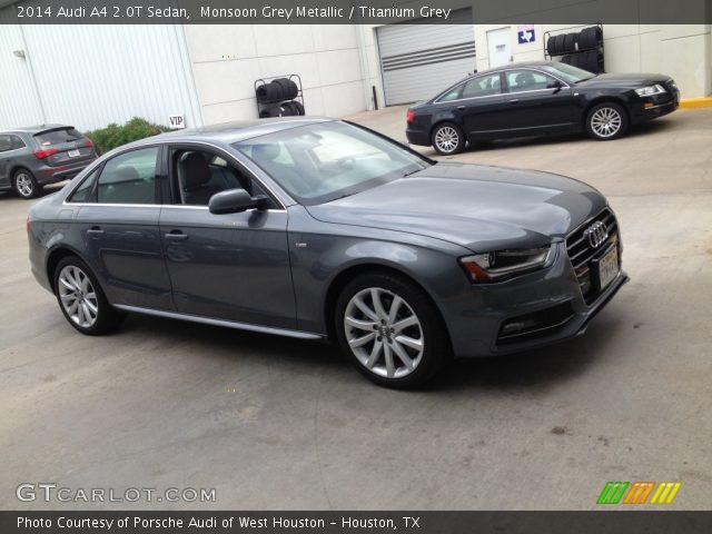2014 Audi A4 2.0T Sedan in Monsoon Grey Metallic