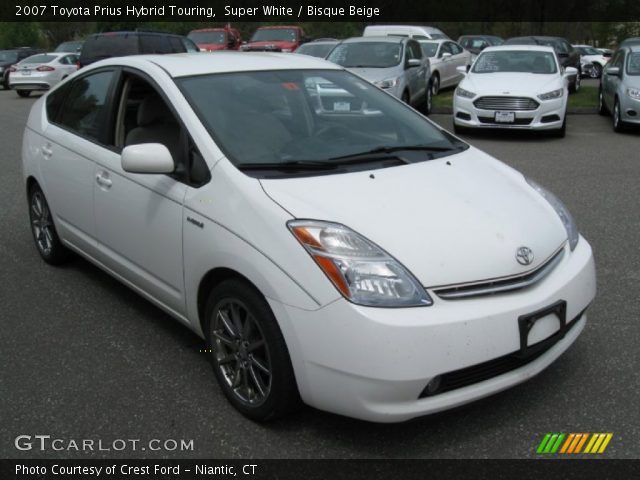 2007 Toyota Prius Hybrid Touring in Super White